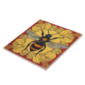 Abbildung der stilisierten Biene - Fliese (Seite)