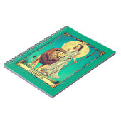 Abbildung der Tarot-Karte, Festigkeit Notizblock (Linke Seite)