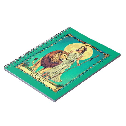 Abbildung der Tarot-Karte, Festigkeit Notizblock (Linke Seite)