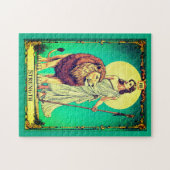 Abbildung der Tarot-Karte, Festigkeit Puzzle (Horizontal)