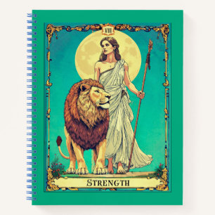 Abbildung der Tarot-Karte, Festigkeitsblatt Notizblock