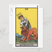 Abbildung der Tarot-Karte Postkarte (Vorne/Hinten)