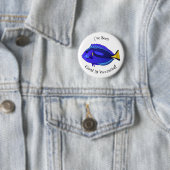 Abbildung des Blauen Tang-Cartoon Button (Beispiel)