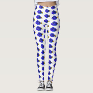 Abbildung des Blauen Tang-Cartoon Leggings