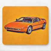 Abbildung des BMW M1 Mousepad (Vorne)