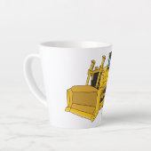 Abbildung des Bulldozer-Cartoon Milchtasse (Linke Ecke)