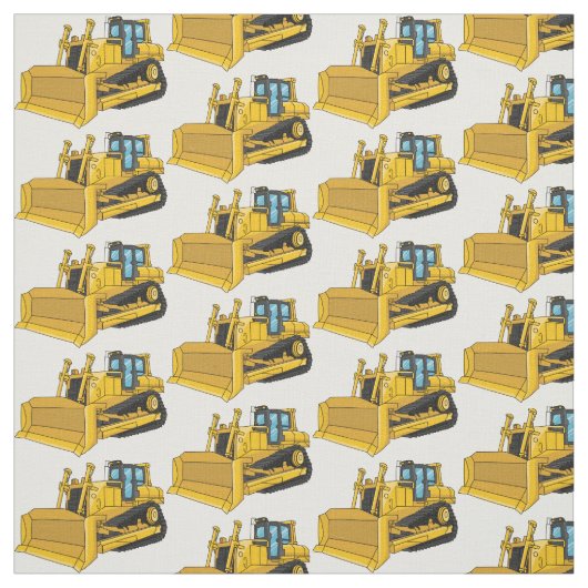 Abbildung des Bulldozer-Cartoon Stoff (Muster)