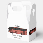 Abbildung des Bus-Cartoon Geschenkschachtel (Geöffnet)