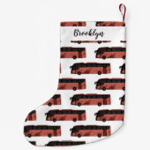 Abbildung des Bus-Cartoon Kleiner Weihnachtsstrumpf (Rückseite)