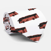 Abbildung des Bus-Cartoon Krawatte (Gerollt)