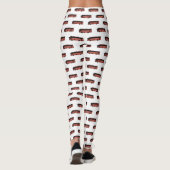 Abbildung des Bus-Cartoon Leggings (Rückseite)