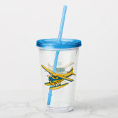 Abbildung des Cartoon Acryltrinkbecher (Rückseite)