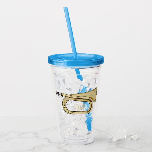 Abbildung des Cartoon Acryltrinkbecher (Vorderseite Ice)