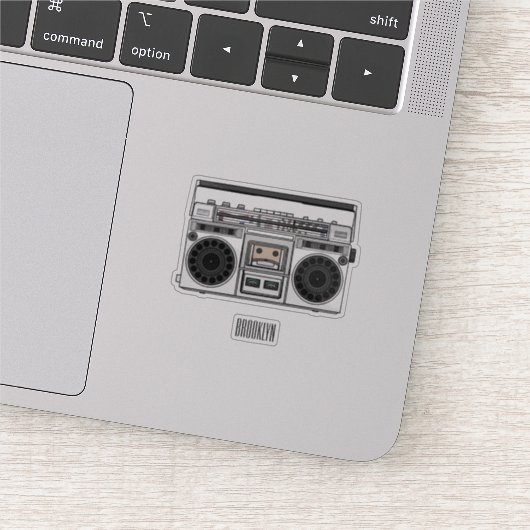 Abbildung des Cartoon Aufkleber (Ausschnitt)