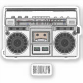 Abbildung des Cartoon Aufkleber (Vorderseite)