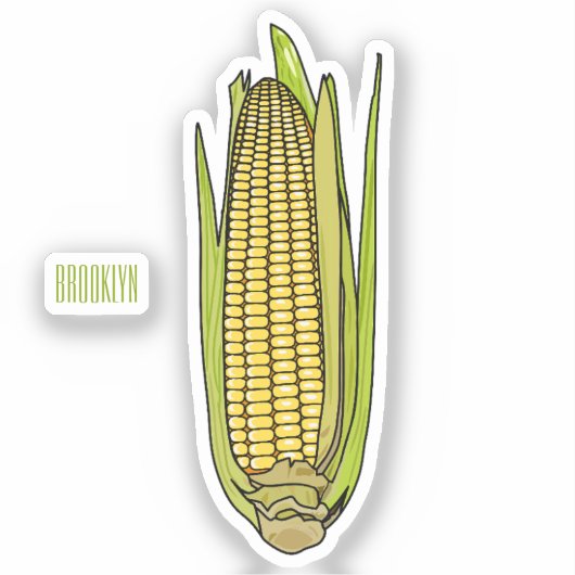 Abbildung des Cartoon Aufkleber (Vorderseite)