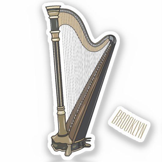 Abbildung des Cartoon Aufkleber (Vorderseite)