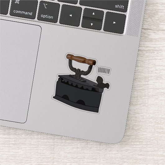 Abbildung des Cartoon aus Kohle Aufkleber (Ausschnitt)