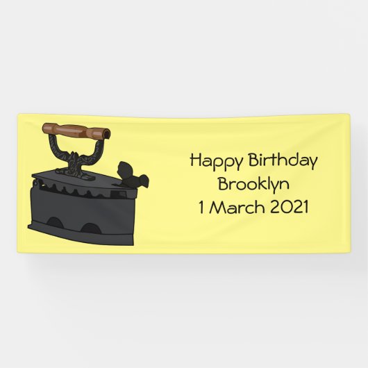 Abbildung des Cartoon aus Kohle Banner (Horizontal)