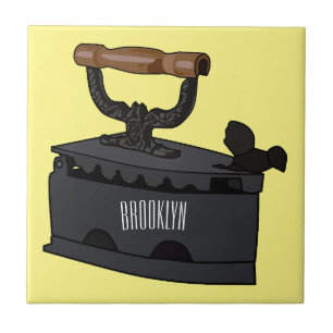 Abbildung des Cartoon aus Kohle Fliese