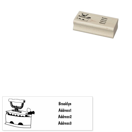 Abbildung des Cartoon aus Kohle Gummistempel (Stempel)