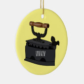 Abbildung des Cartoon aus Kohle Keramik Ornament (Rechts)