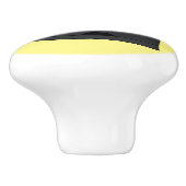 Abbildung des Cartoon aus Kohle Keramikknauf (Seitenansicht)