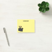 Abbildung des Cartoon aus Kohle Post-it Klebezettel (Büro)