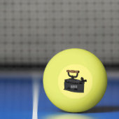Abbildung des Cartoon aus Kohle Tischtennisball (Netto)