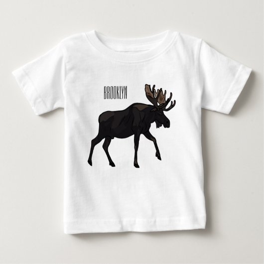 Abbildung des Cartoon Baby T-shirt (Vorderseite)