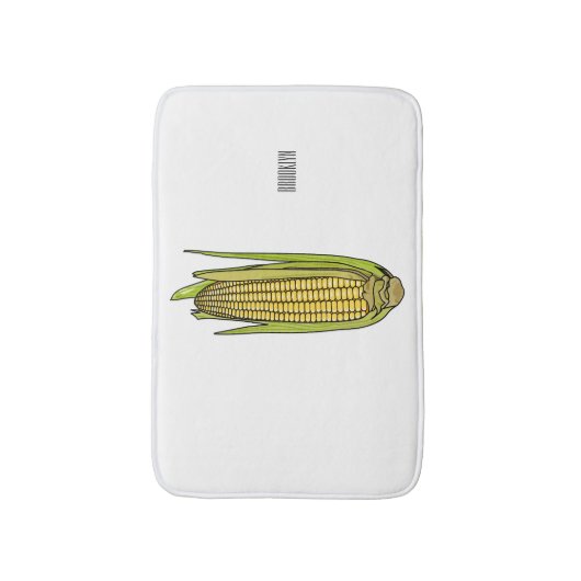 Abbildung des Cartoon Badematte (Vorderseite Vertikal)