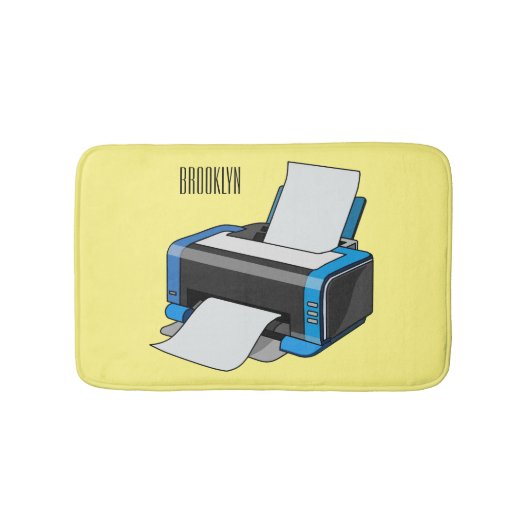 Abbildung des Cartoon Badematte (Vorderseite)