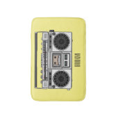 Abbildung des Cartoon Badematte (Vorderseite Vertikal)