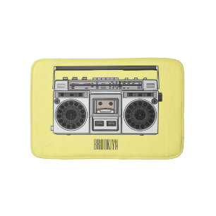 Abbildung des Cartoon Badematte