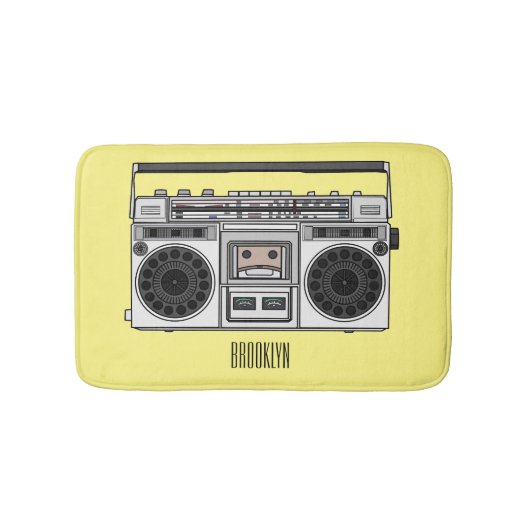 Abbildung des Cartoon Badematte (Vorderseite)