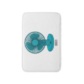 Abbildung des Cartoon Badematte (Vorderseite Vertikal)