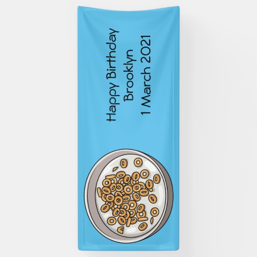 Abbildung des Cartoon Banner (Vertikal)