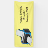 Abbildung des Cartoon Banner (Vertikal)