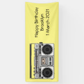 Abbildung des Cartoon Banner (Vertikal)