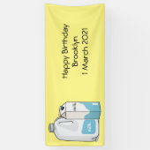 Abbildung des Cartoon Banner (Vertikal)