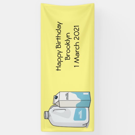 Abbildung des Cartoon Banner (Vertikal)