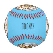 Abbildung des Cartoon Baseball (Rückseite)