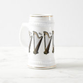 Abbildung des Cartoon Bierglas (Vorderseite Links)