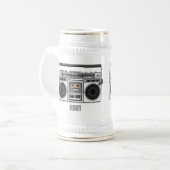 Abbildung des Cartoon Bierglas (Vorderseite Links)