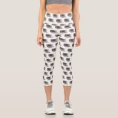 Abbildung des Cartoon Capri Leggings (Vorderseite)