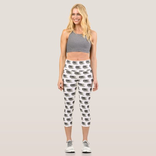 Abbildung des Cartoon Capri Leggings (Vorderseite)
