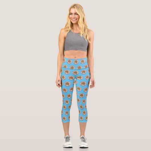Abbildung des Cartoon Capri Leggings (Vorderseite)