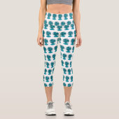 Abbildung des Cartoon Capri Leggings (Vorderseite)