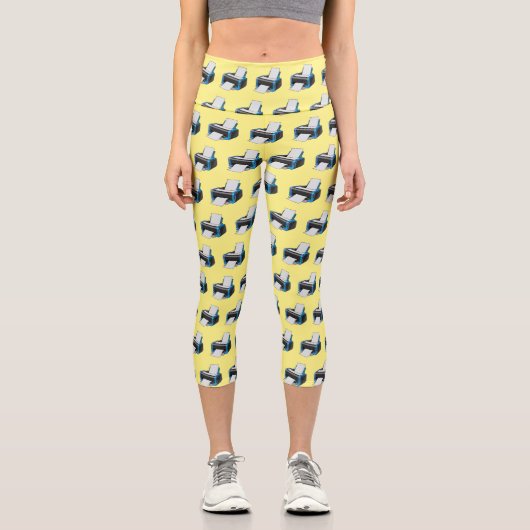 Abbildung des Cartoon Capri Leggings (Vorderseite)