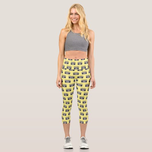 Abbildung des Cartoon Capri Leggings (Vorderseite)
